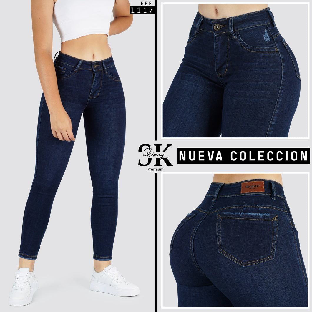 JEANS SKINNY TIRO ALTO 1117 – SKINNY PREMIUM